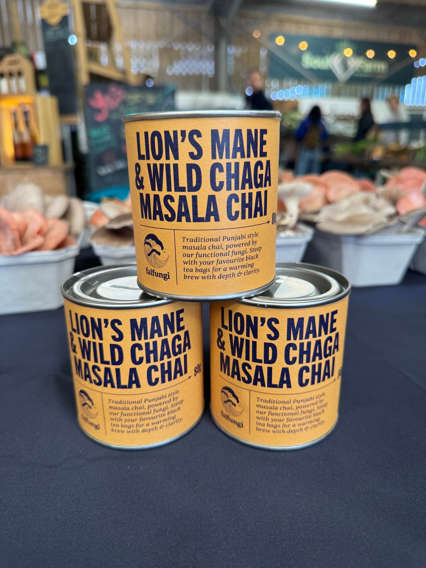 Lion’s Mane & Chaga Masala Chai