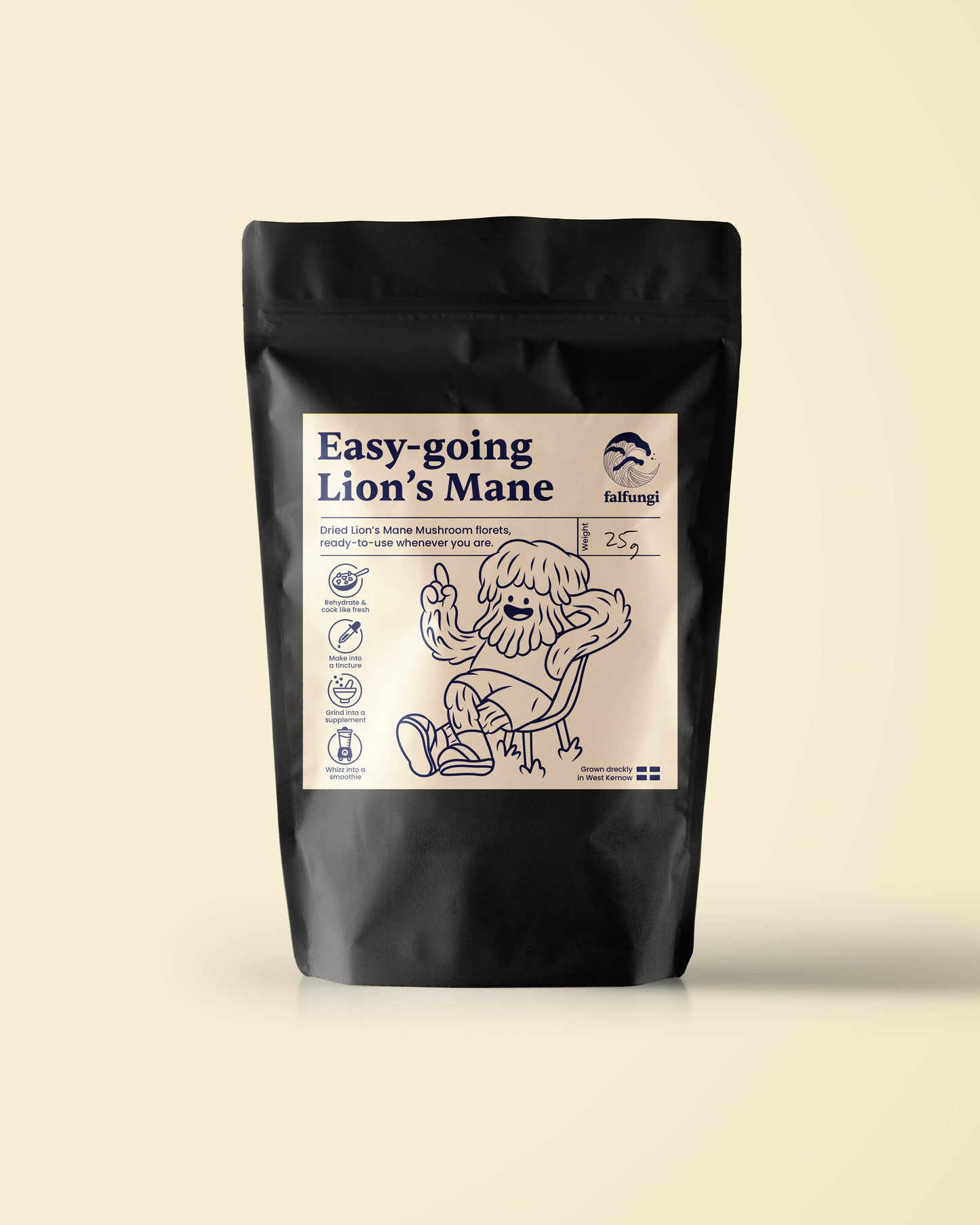 Easy-going Dried Lion's Mane Florets 25g