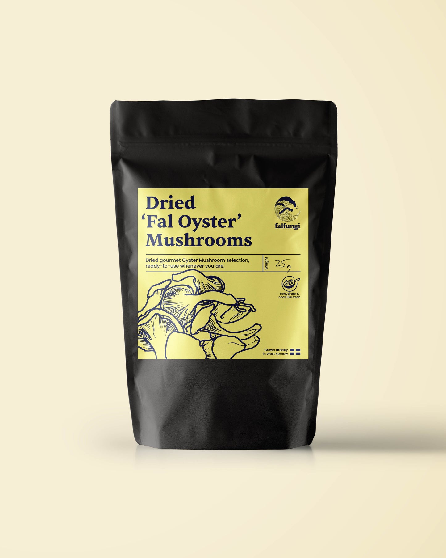 Dried 'Fal Oyster' Mushroom Selection 30g