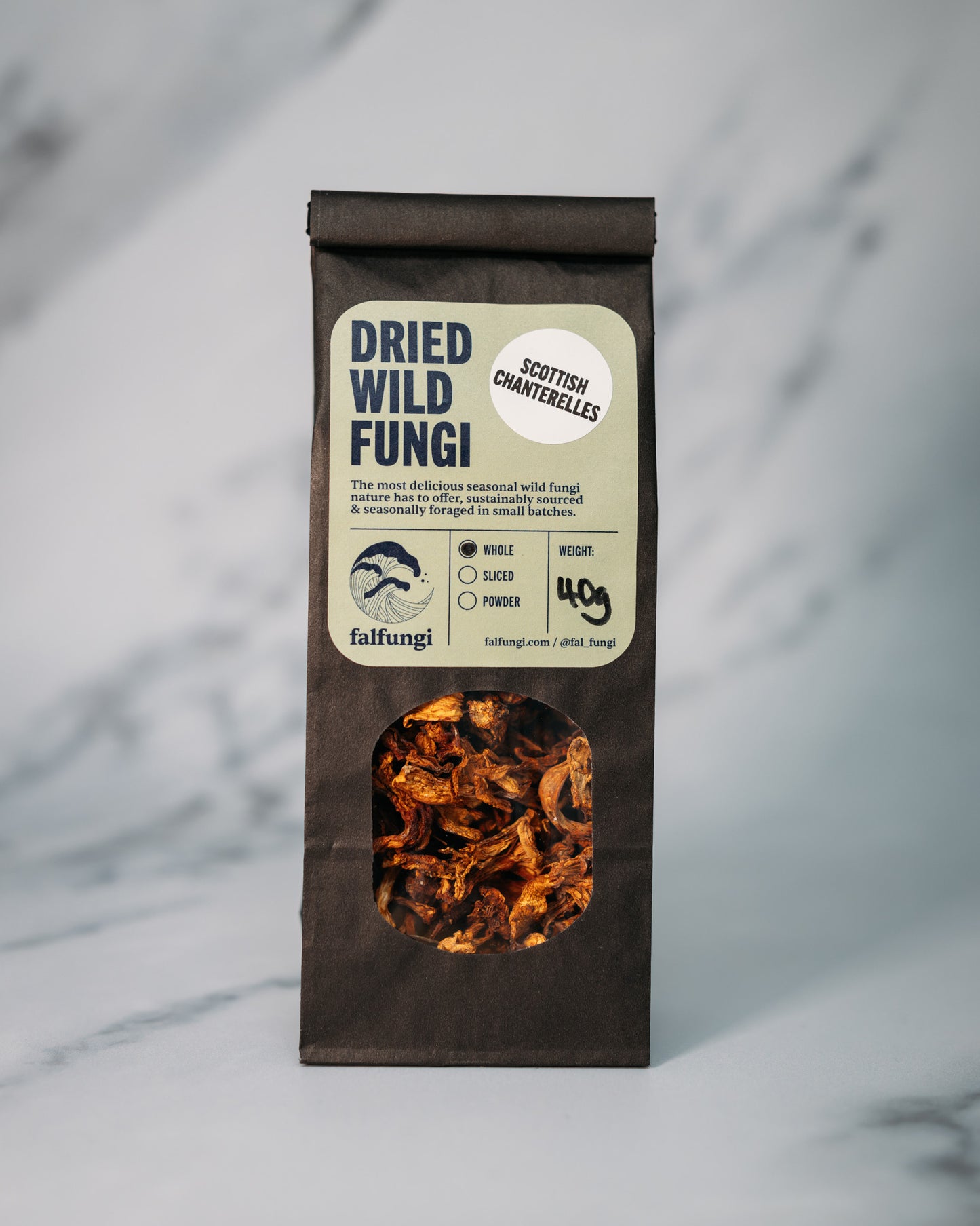 Dried Wild Fungi - Chanterelles 40g