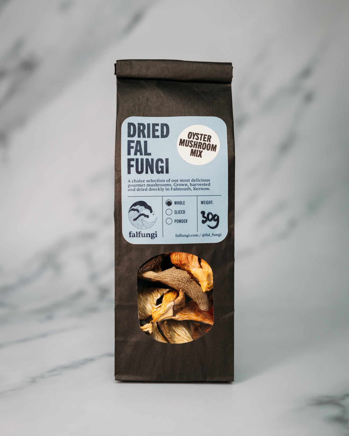 Dried Fal Fungi - Mixed Oyster Mushrooms 30g