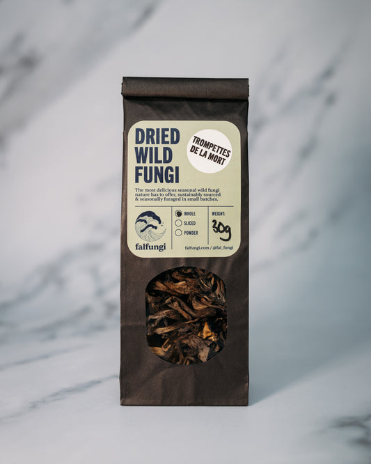 Dried Wild Fungi - Trompettes de la Mort 30g