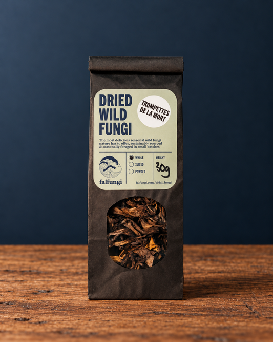 Dried Wild Fungi - Trompettes de la Mort 30g