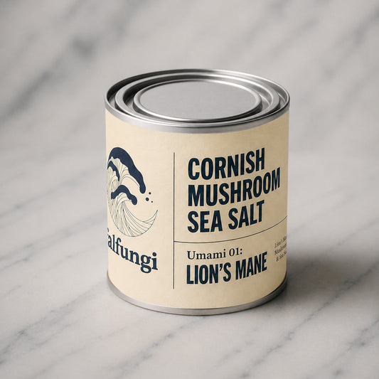 Cornish Mushroom Sea Salt Umami no 1: Lion’s mane 75g