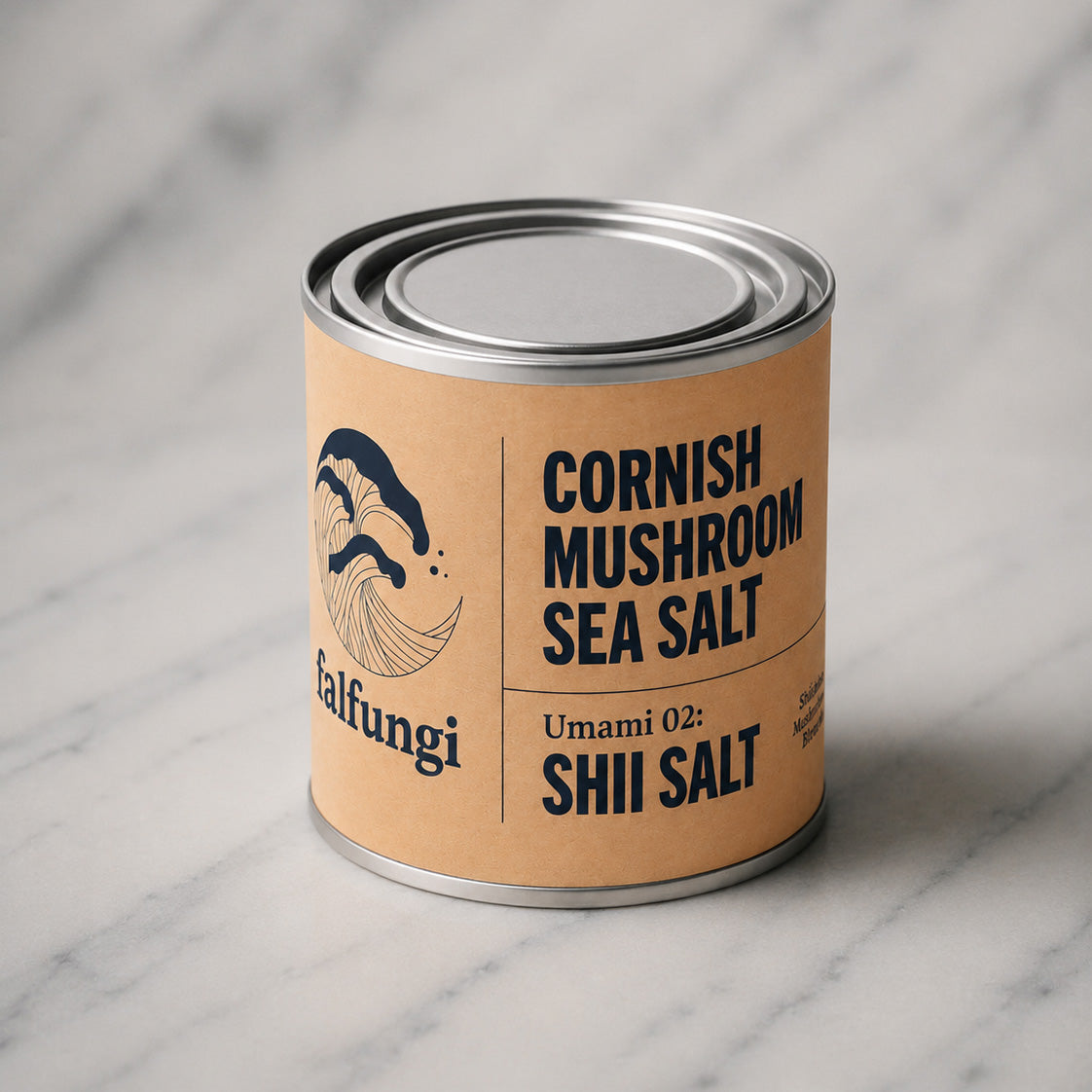 Cornish Mushroom Sea Salt Umami no 2: Shii Salt 75g