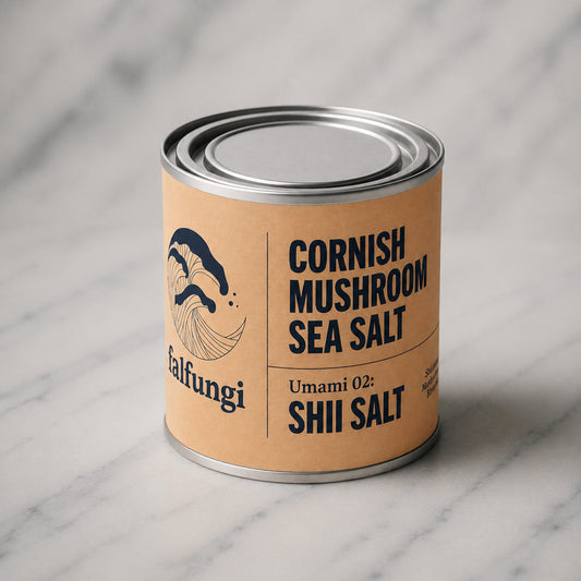 Cornish Mushroom Sea Salt Umami no 2: Shii Salt 75g