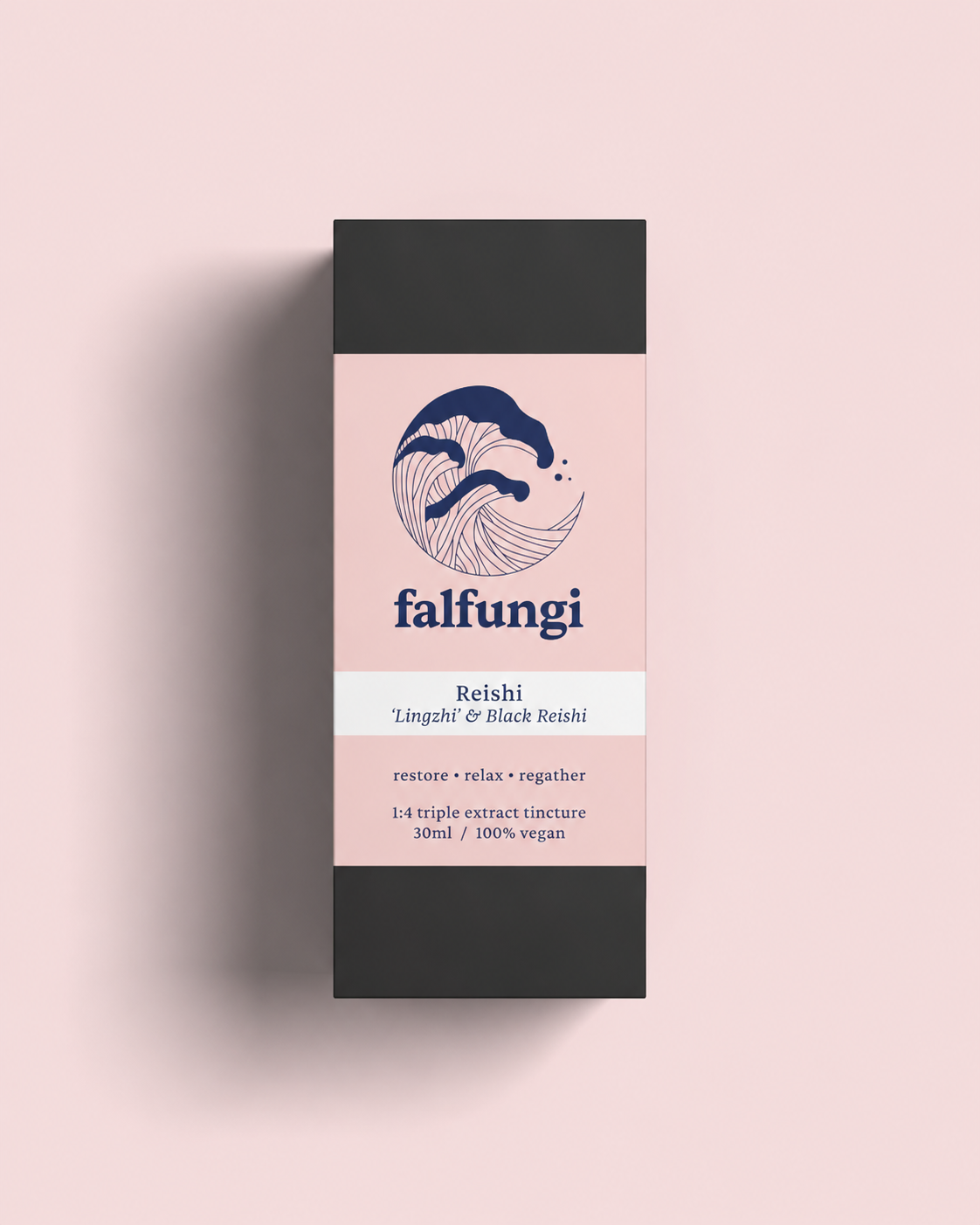 Box for falfungi Reishi tincture